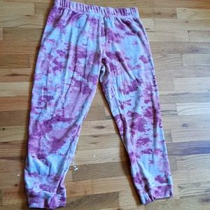 Pink camo sweatpants